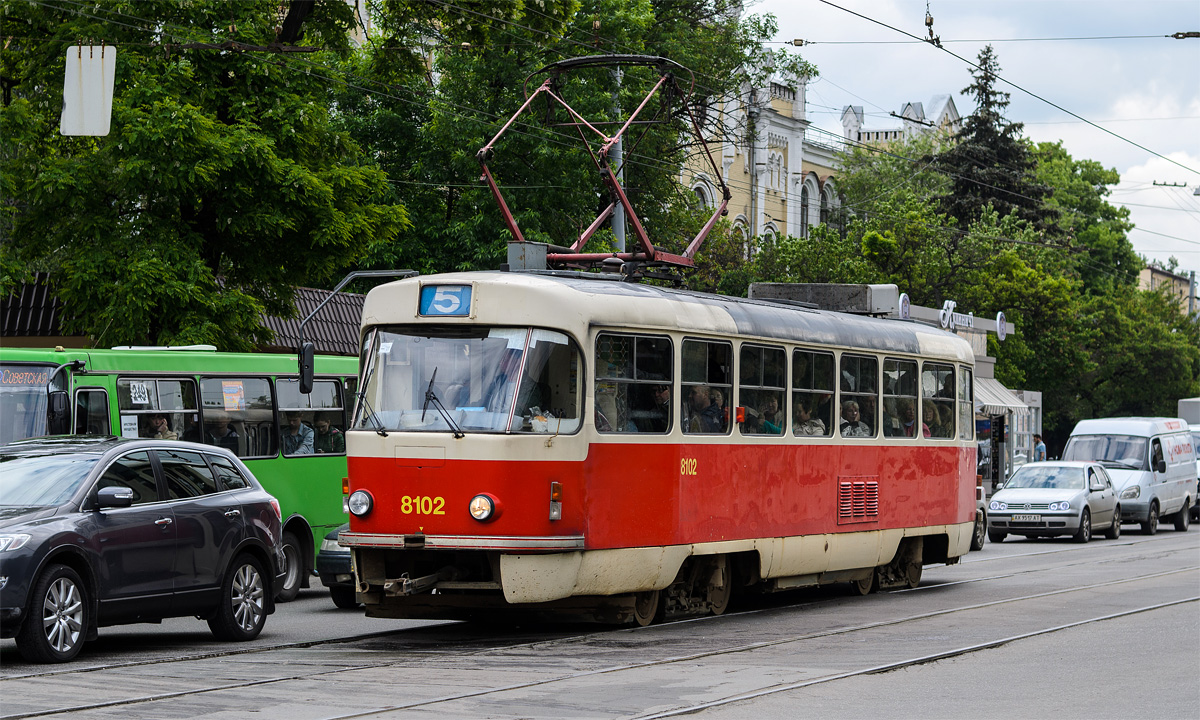 Харьков, Tatra T3M № 8102