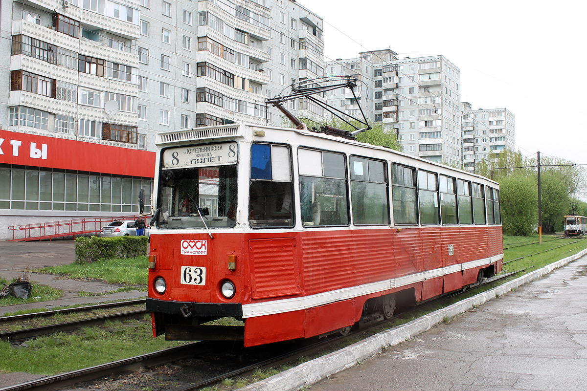 Омськ, 71-605 (КТМ-5М3) № 63