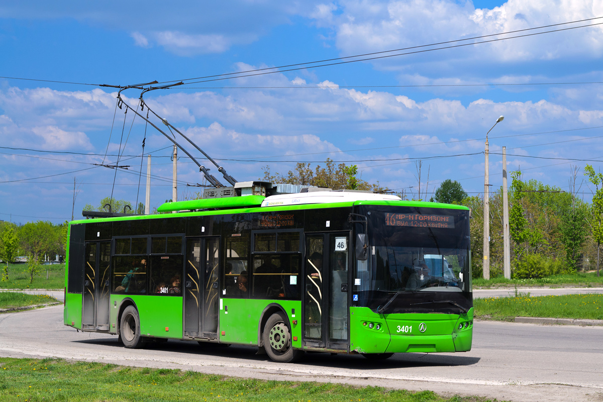 Charkov, LAZ E183A1 č. 3401