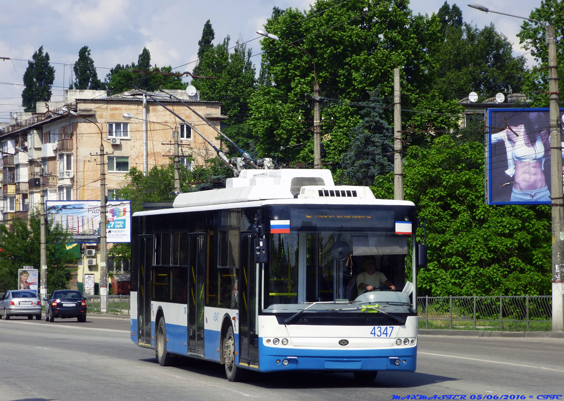 Крымский троллейбус, Богдан Т70110 № 4347