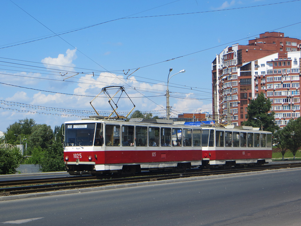 Самара, Tatra T6B5SU № 1025