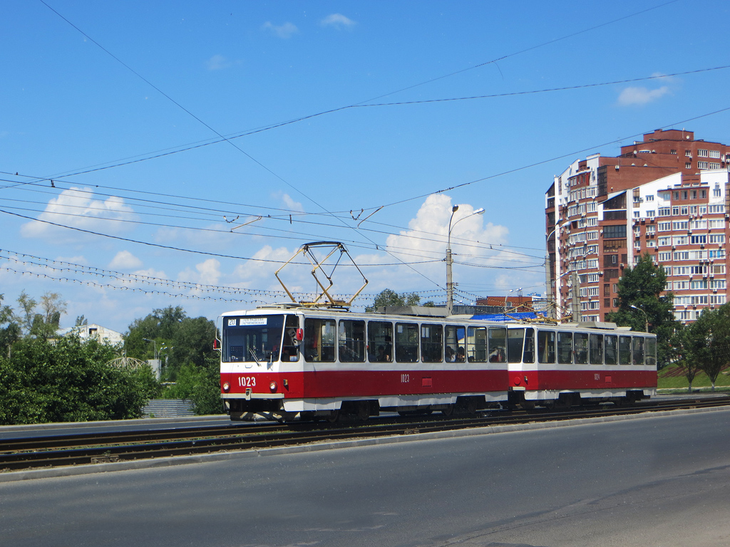 Самара, Tatra T6B5SU № 1023