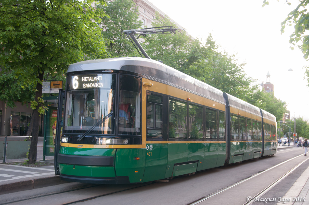 Хельсинки — Эспоо, Transtech Artic MLRV01 № 401