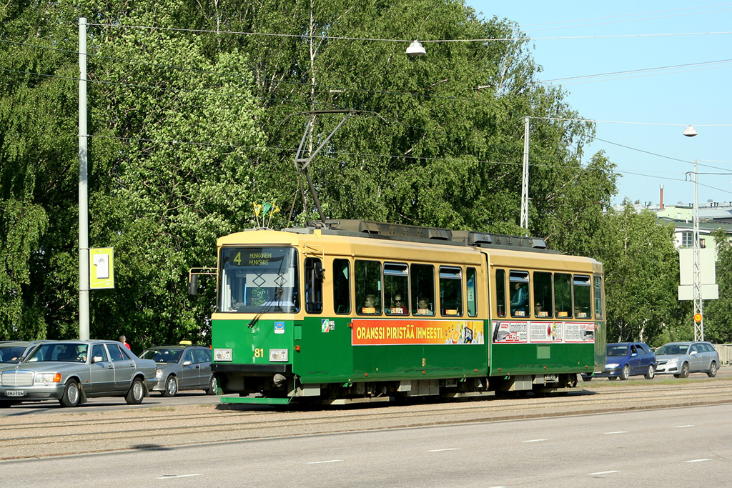 Хельсинки — Эспоо, Valmet Nr II+ № 81