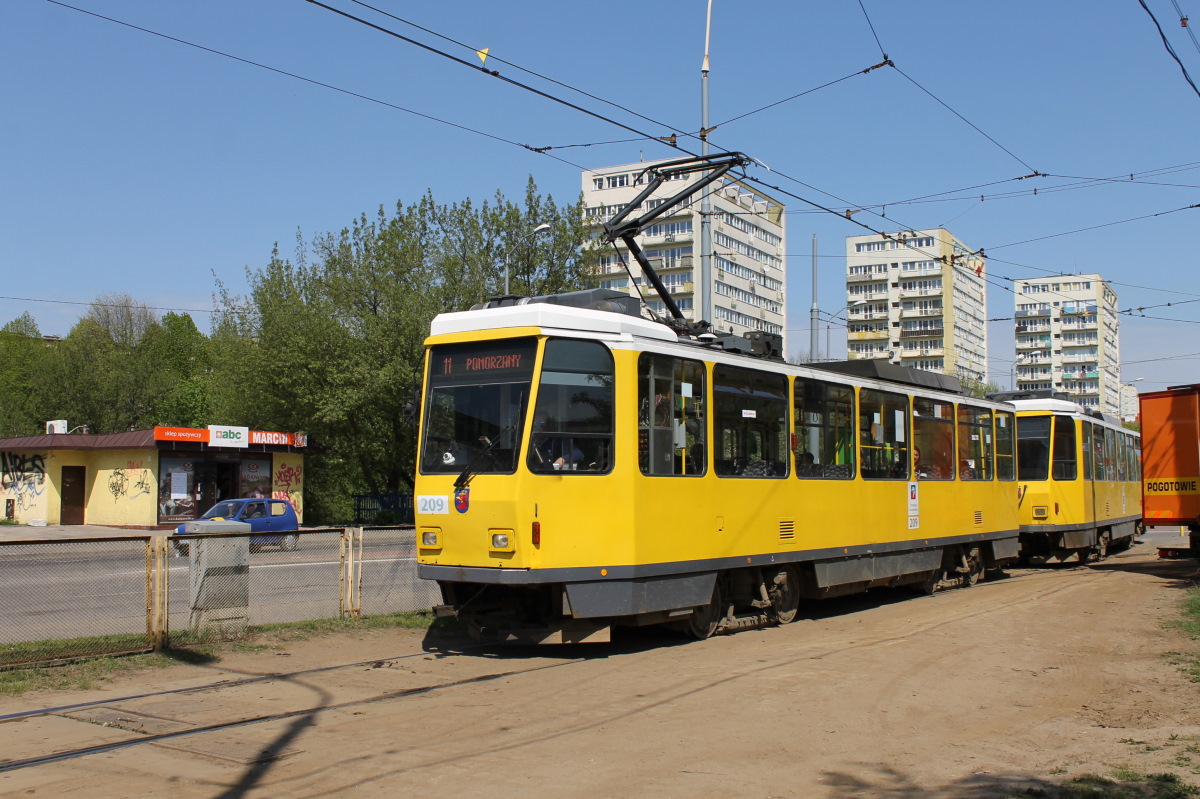 Щецин, Tatra T6A2M № 209
