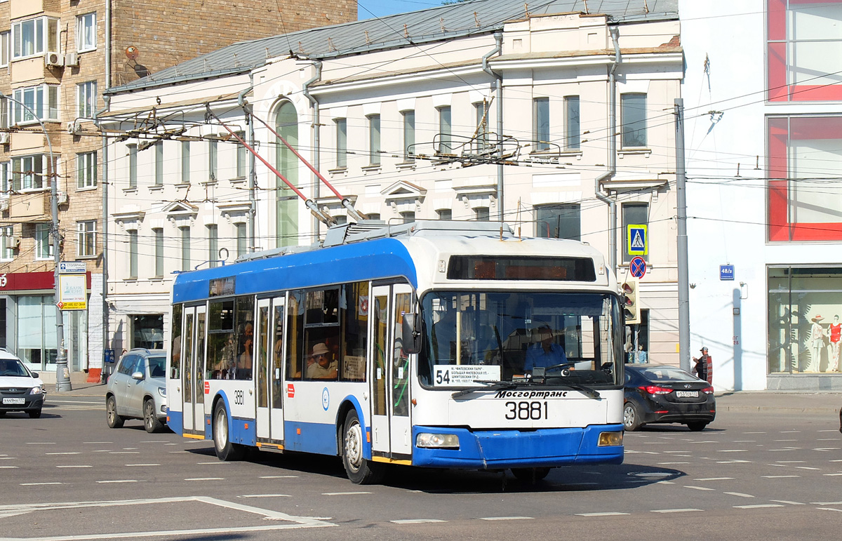 Москва, СВАРЗ-6235.01 (БКМ 32100М) № 3881