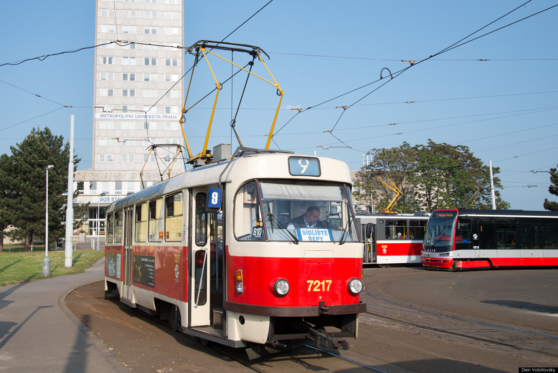 Прага, Tatra T3SUCS № 7217