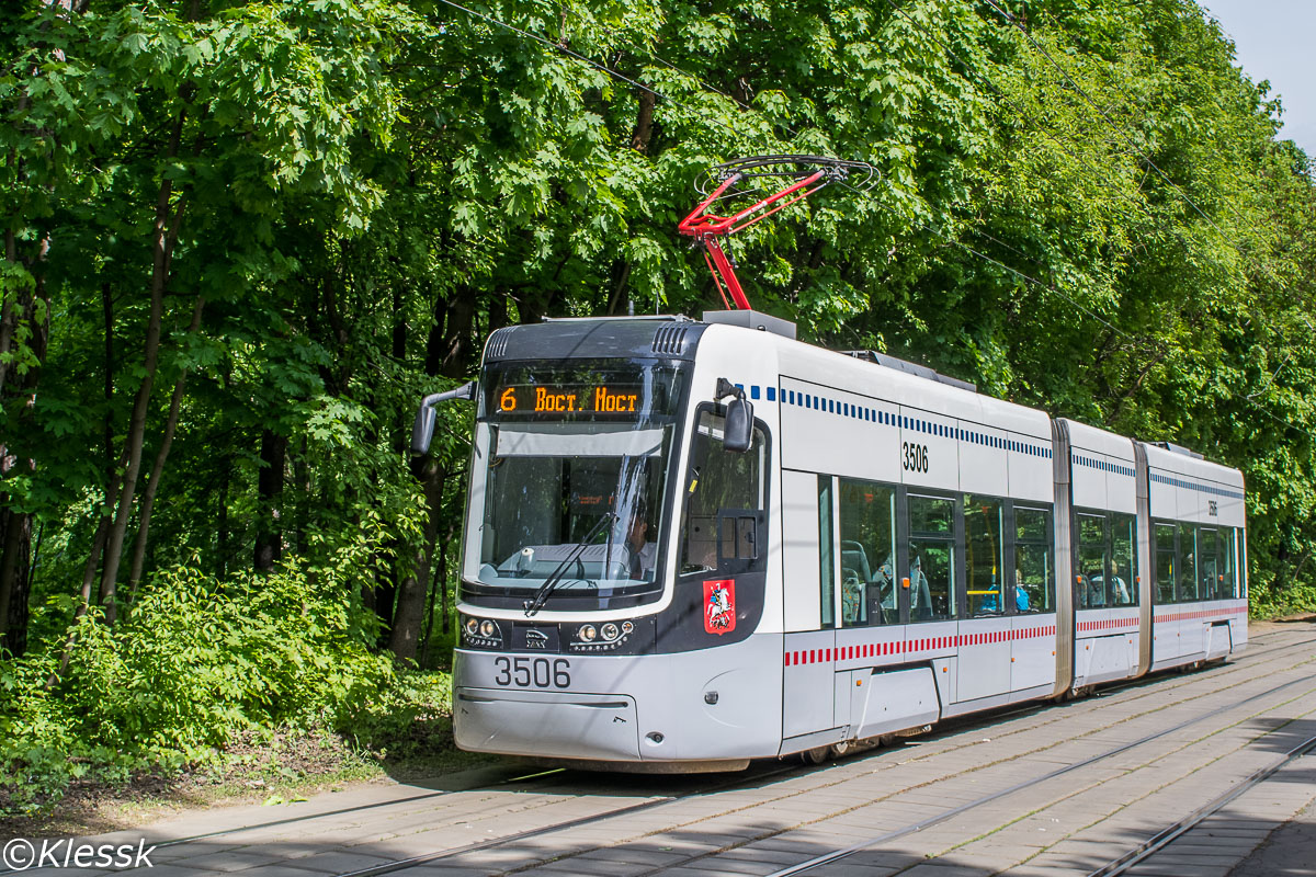 Москва, 71-414 (Pesa Fokstrot) № 3506