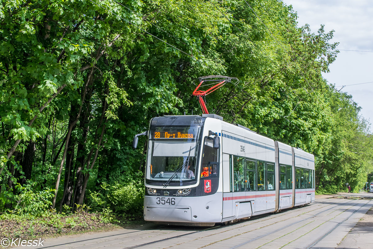 Москва, 71-414 (Pesa Fokstrot) № 3546