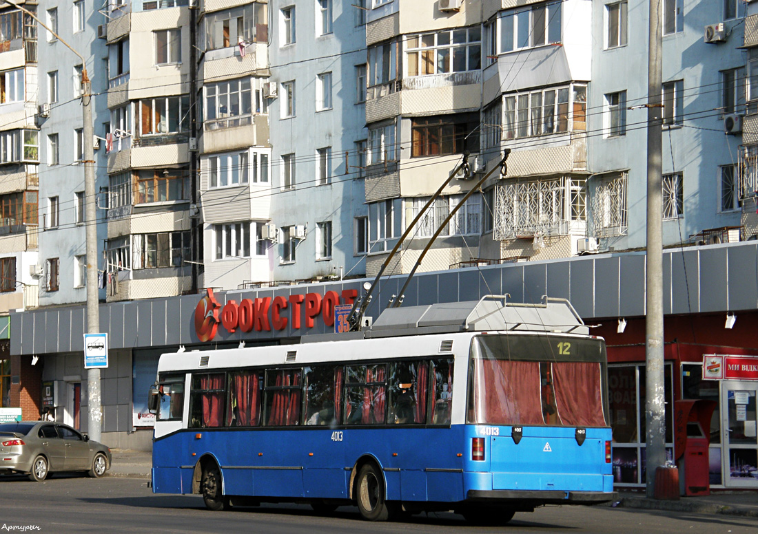 Одесса, Škoda 21Tr № 4013