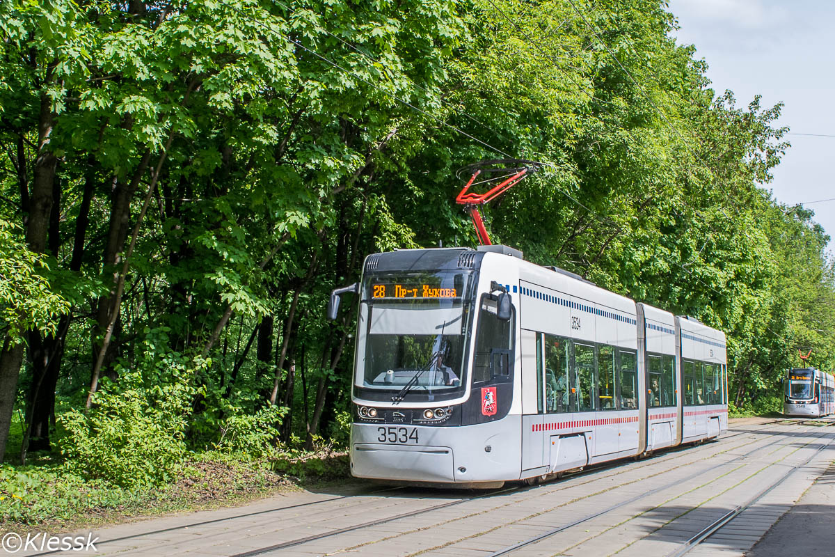 Москва, 71-414 (Pesa Fokstrot) № 3534