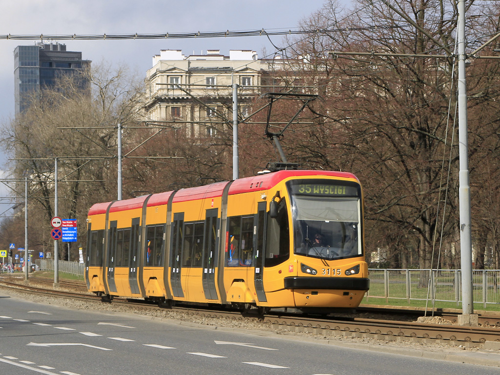Varșovia, PESA Tramicus 120N Nr. 3115