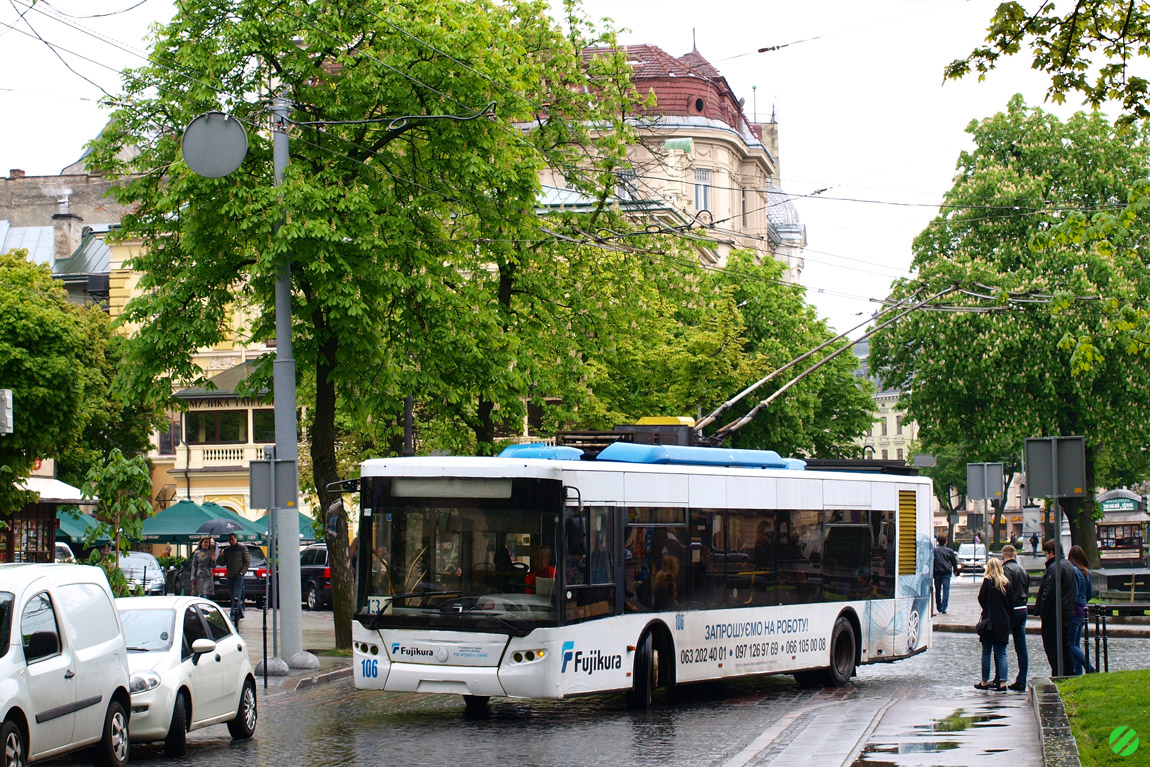 Lviv, LAZ E183D1 # 106