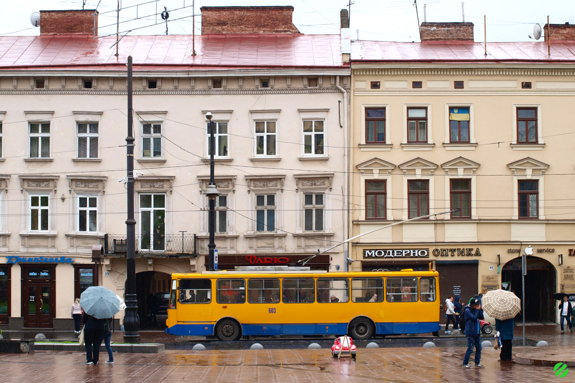 Львов, Škoda 14Tr11/6 № 603