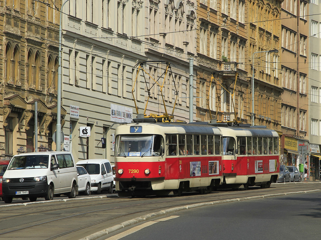 Praha, Tatra T3SUCS # 7290