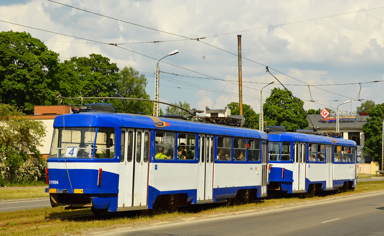 Рига, Tatra T3A № 51906