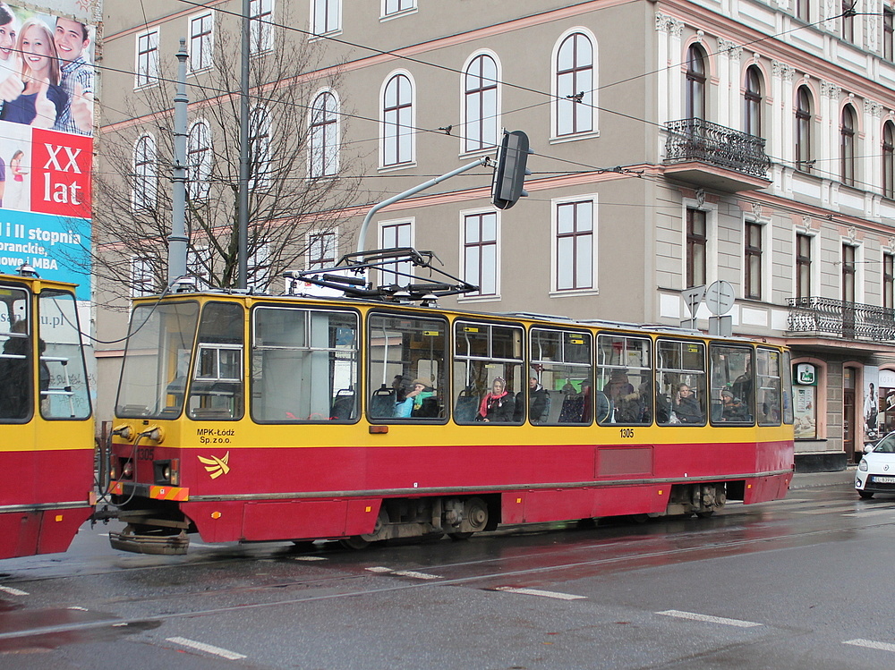 Лодзь, Konstal 805Na № 1305