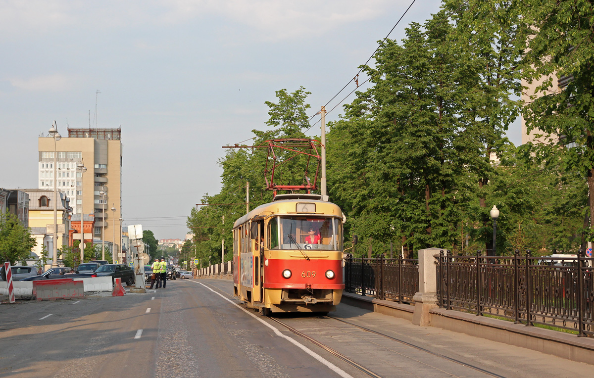 Екатеринбург, Tatra T3SU (двухдверная) № 609