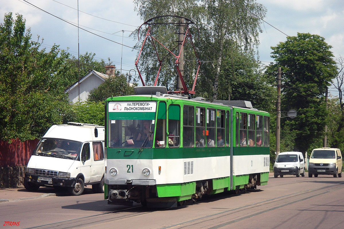 Žitomir, Tatra KT4SU Br. 21