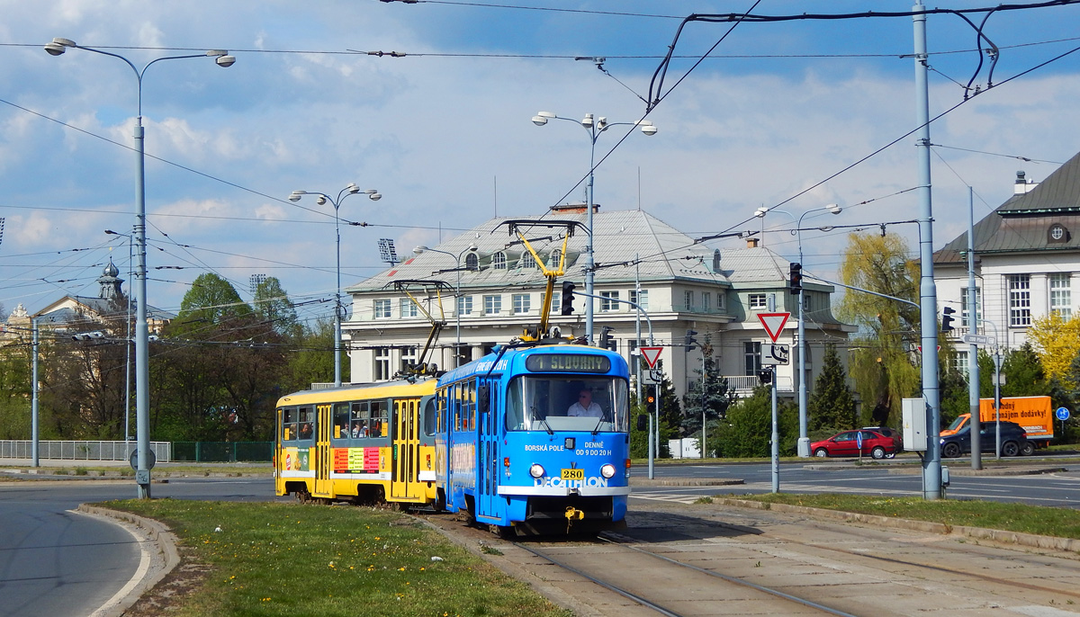 Пльзень, Tatra T3R.P № 280