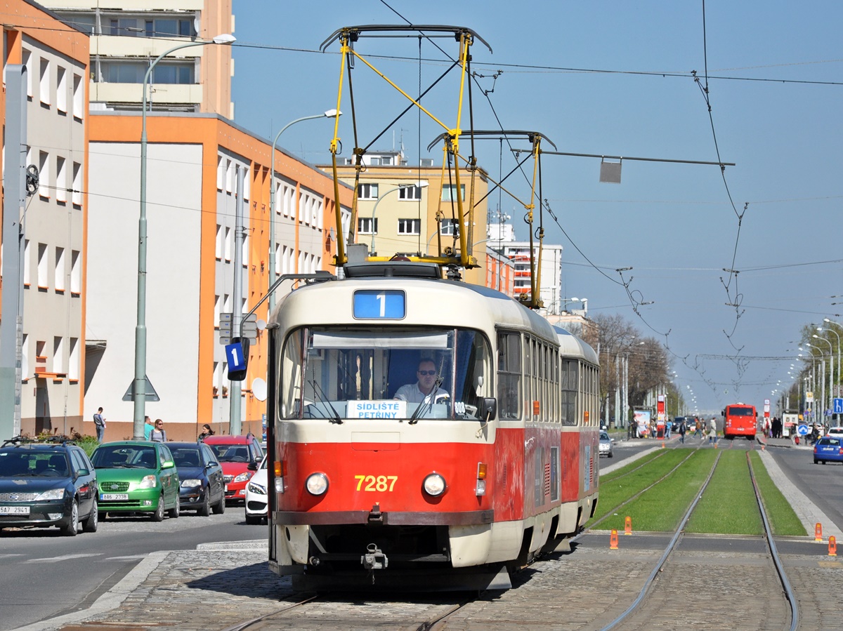 Прага, Tatra T3SUCS № 7287