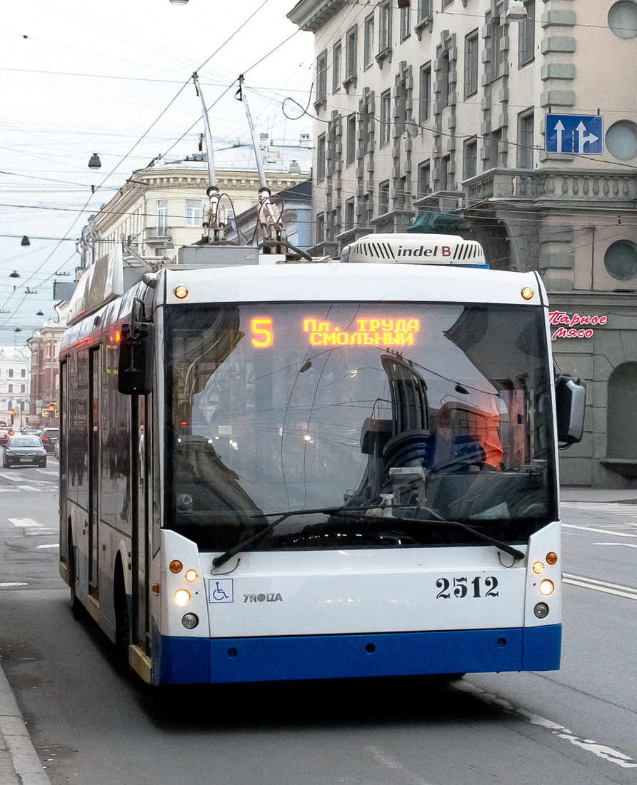 Санкт-Петербург, Тролза-5265.00 «Мегаполис» № 2512