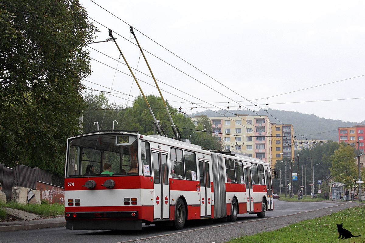 Усти-над-Лабем, Škoda 15Tr13/6M № 574