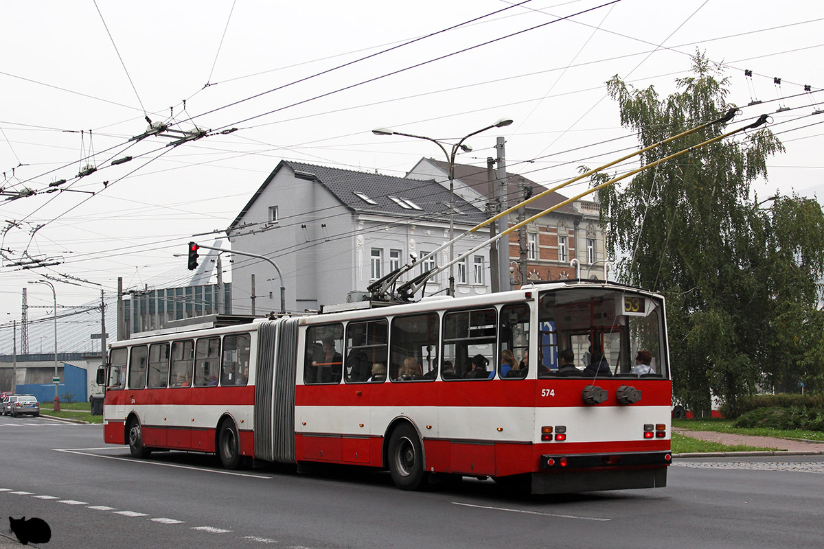 Усти-над-Лабем, Škoda 15Tr13/6M № 574