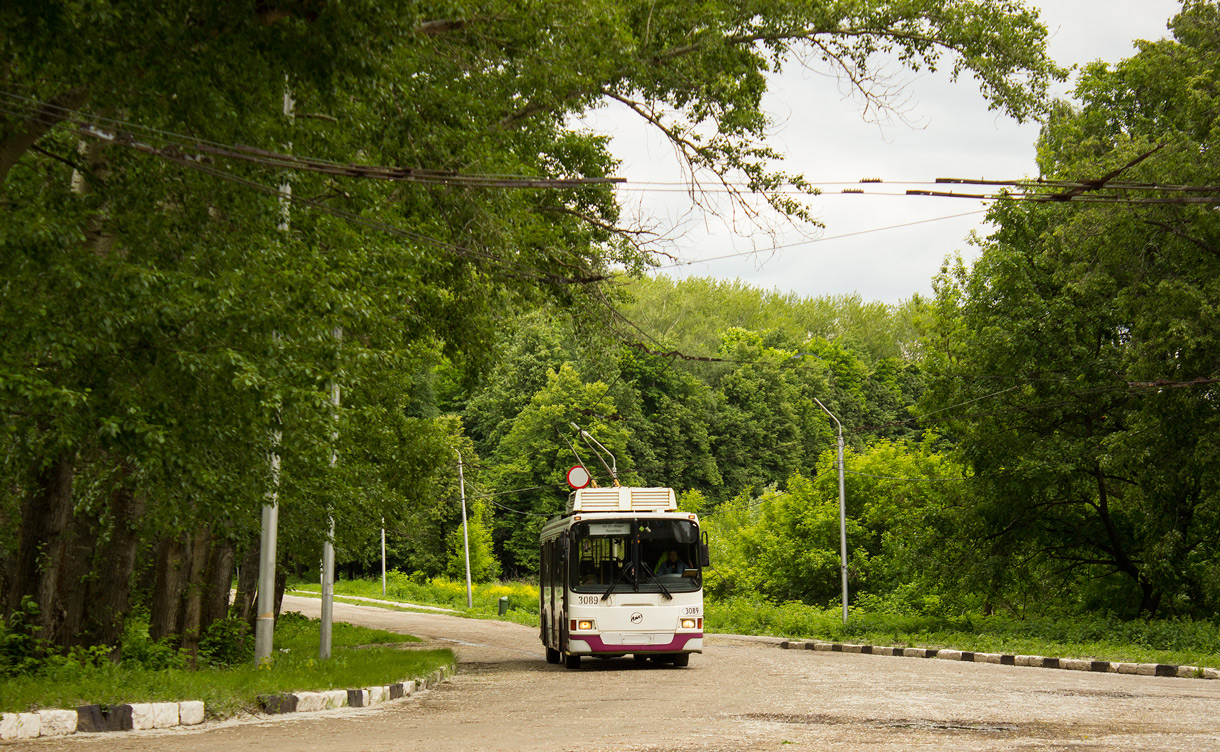 Ryazan — Trolleybus line at Lesopark (Woodland)