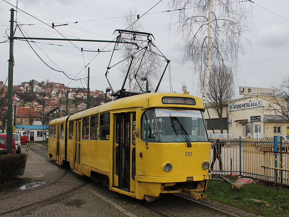 Сараево, Tatra K2YU № 201