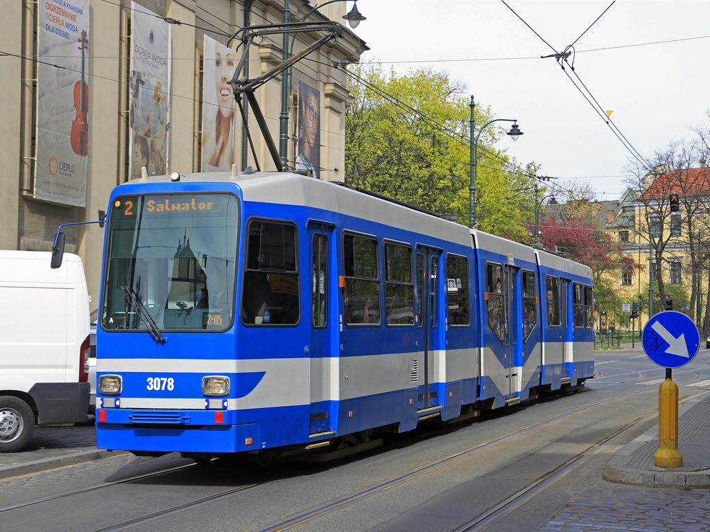 Краков, MAN/Duewag N8S-NF № 3078