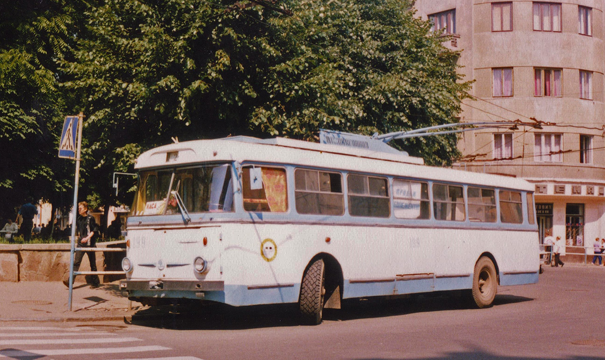 Черновцы, Škoda 9TrH25 № 199; Черновцы — Исторические фотографии (1992-2000 годов)