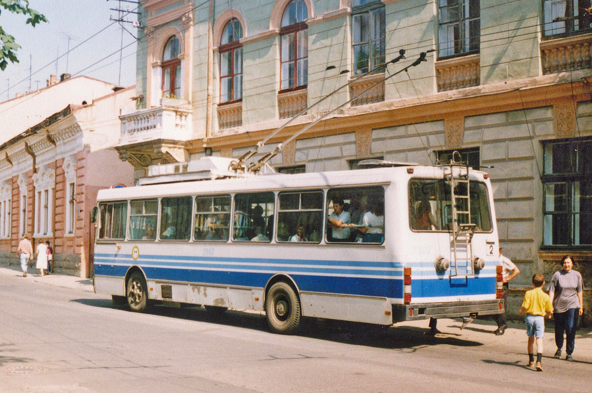 Черновцы, ЛАЗ-52522 № 2007; Черновцы — Исторические фотографии (1992-2000 годов)