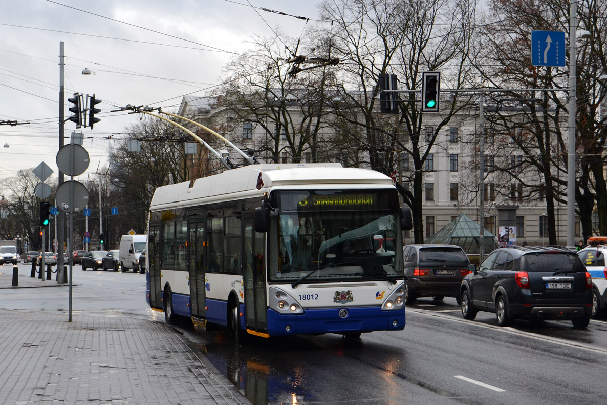 Рига, Škoda 24Tr Irisbus Citelis № 18012