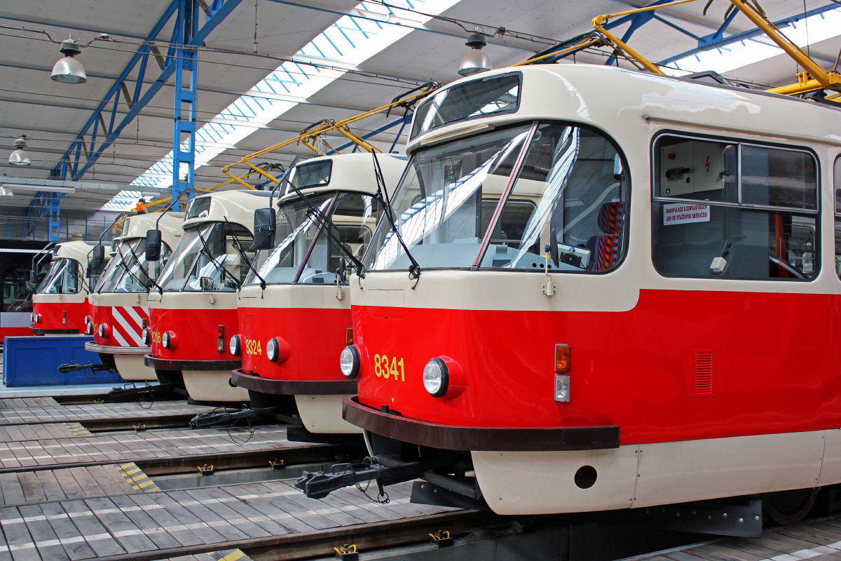 Praha — Tram depots Praha — Tram depots