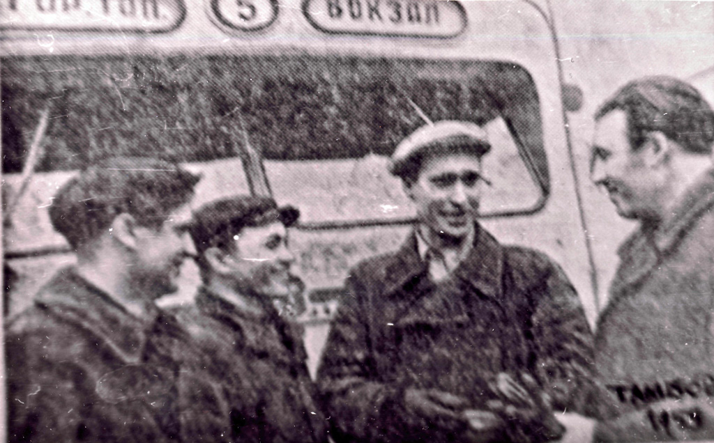 Тамбов — Работники электротранспорта; Тамбов — Старые фотографии