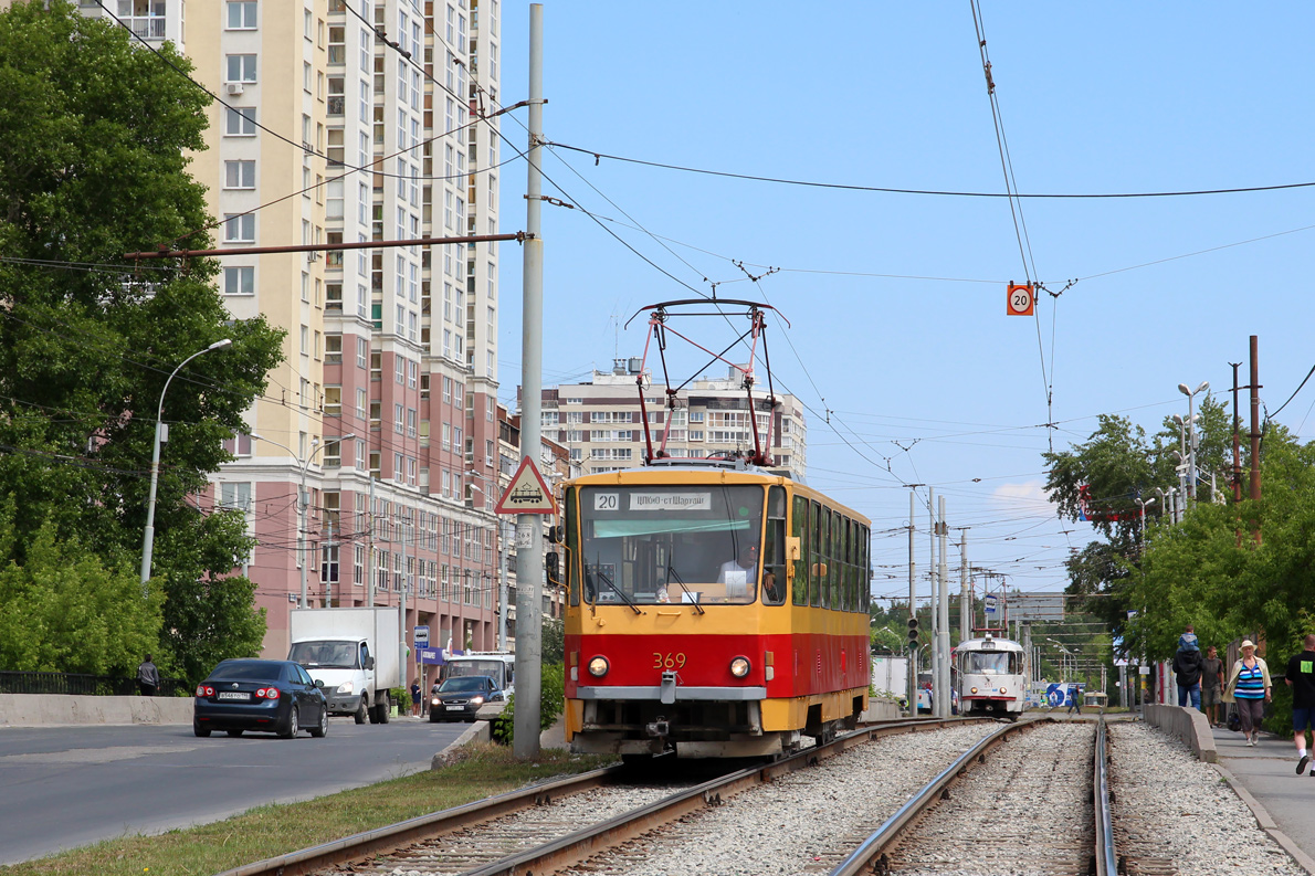 Екатеринбург, Tatra T6B5SU № 369