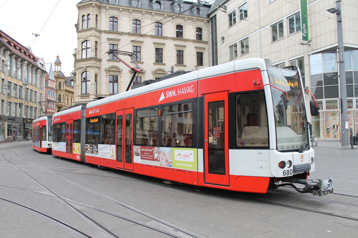Halle, Bombardier MGT-K Nr 680