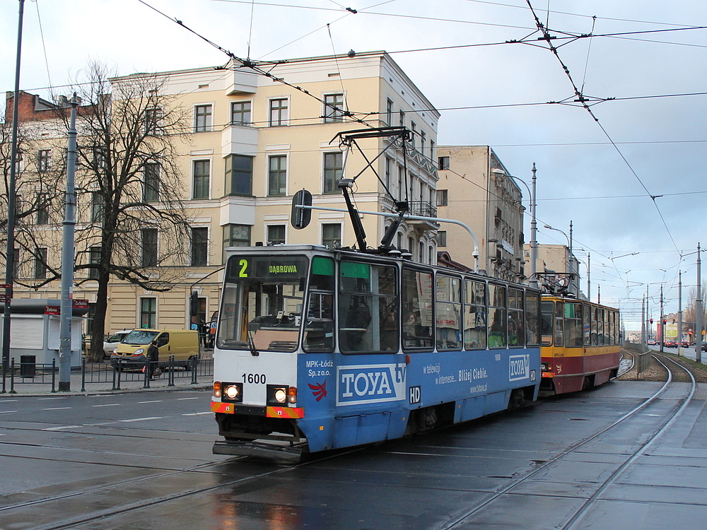 Лодзь, Konstal 805Na № 1600