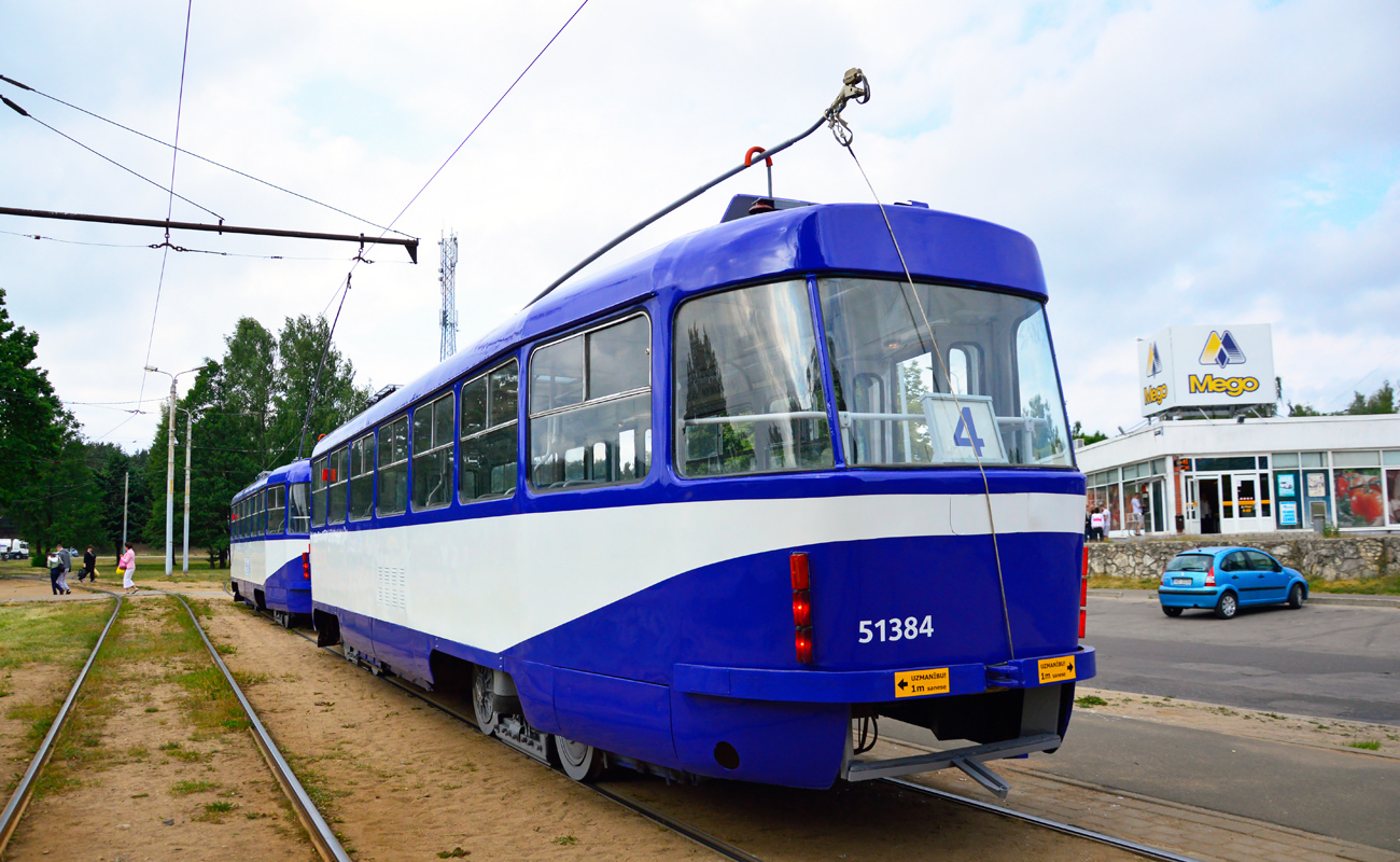 Рига, Tatra T3A № 51384