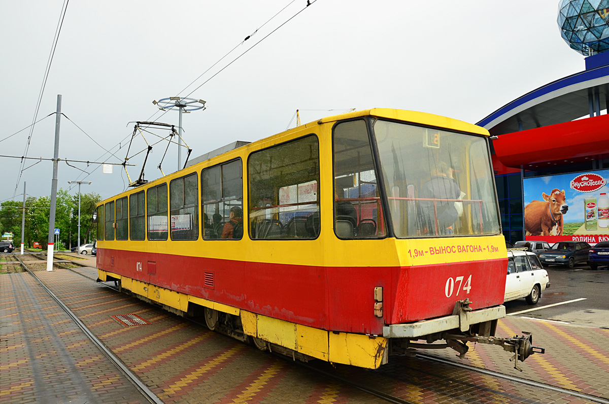 Курск, Tatra T6B5SU № 074