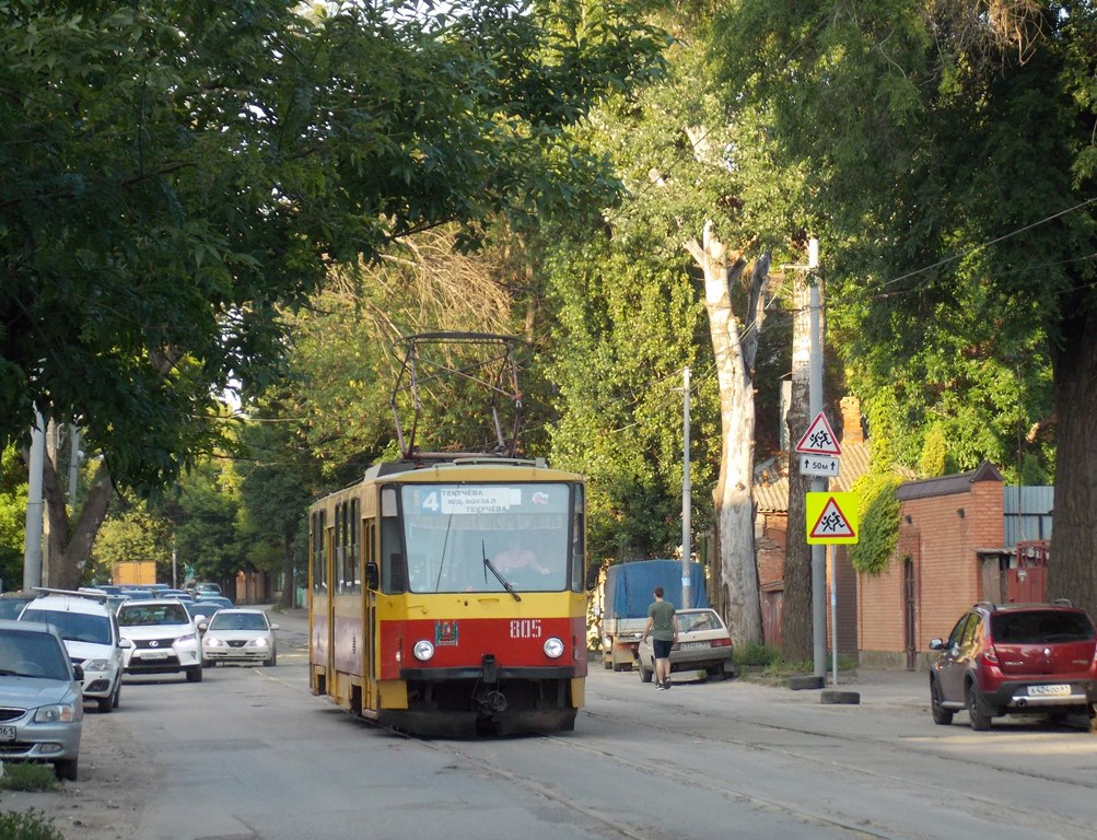 Ростов-на-Дону, Tatra T6B5SU № 805