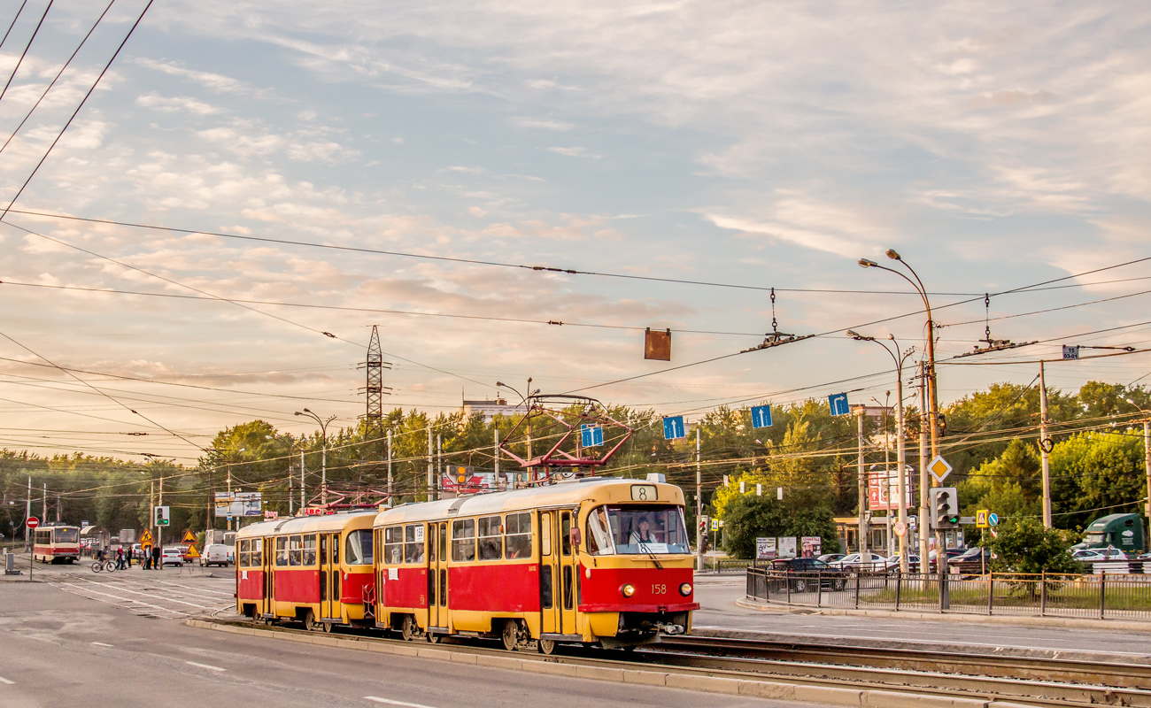 Екатеринбург, Tatra T3SU № 158