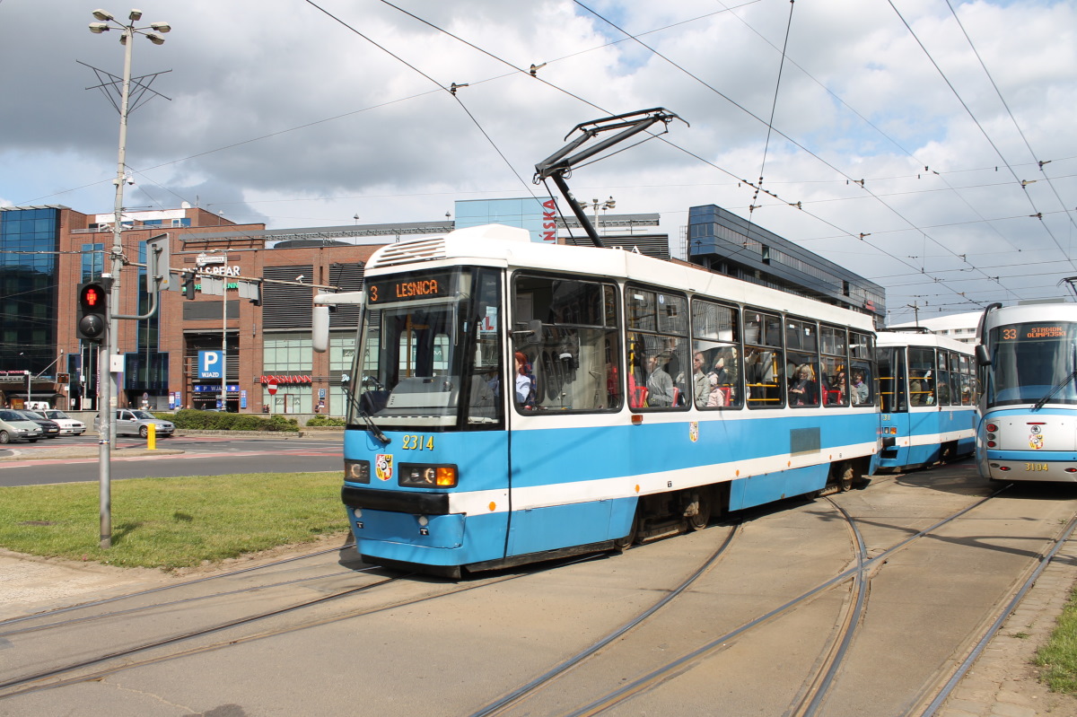 Вроцлав, Konstal 105NWr № 2314