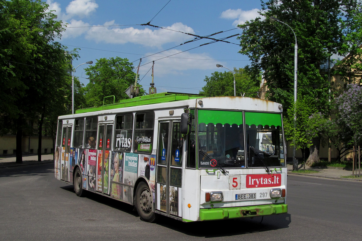 Каунас, Škoda 14Tr02/6 № 297