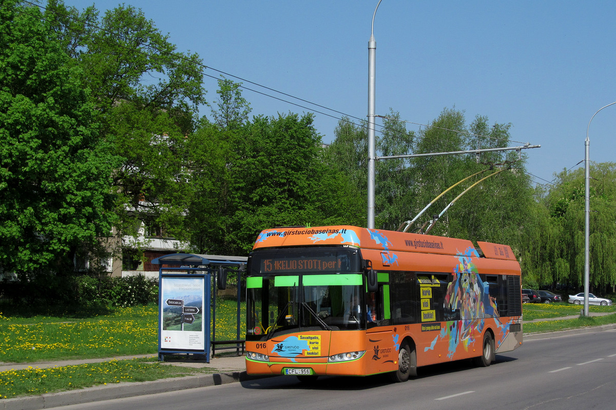 Каунас, Solaris Trollino III 12 AC № 016