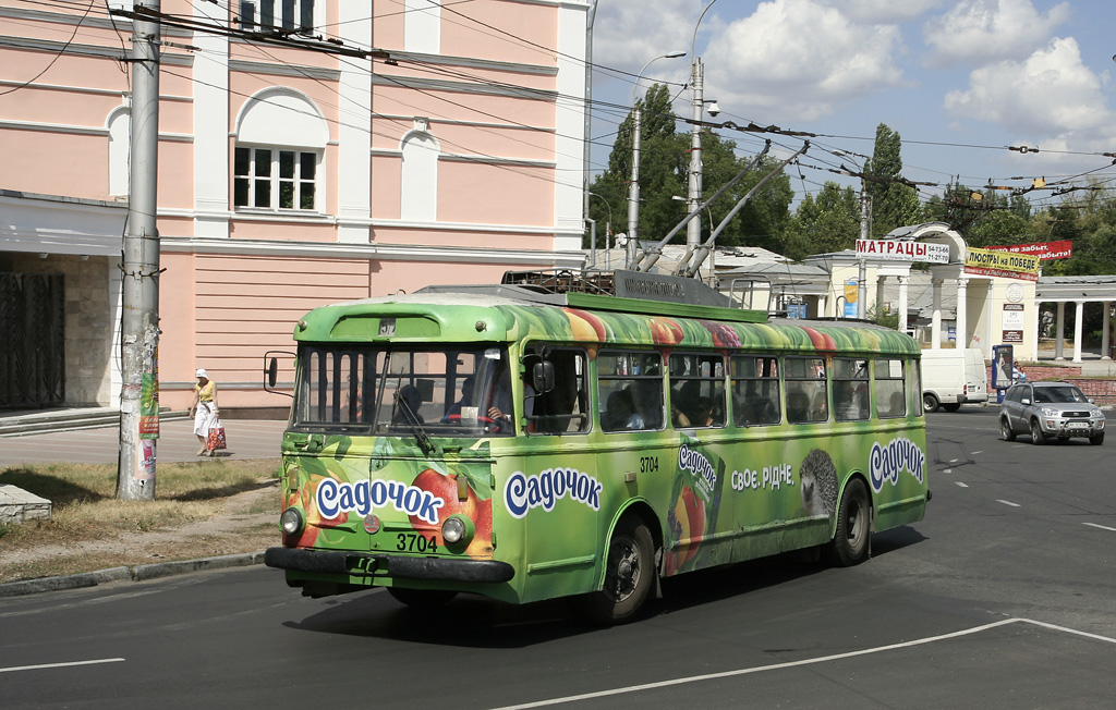 Крымский троллейбус, Škoda 9TrH27 № 3704