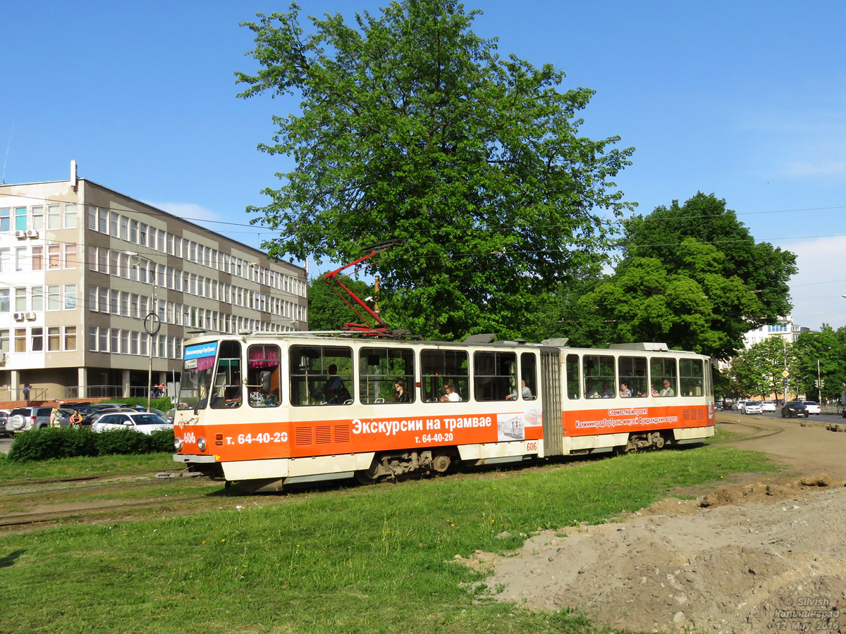 Калінінград, Tatra KT4D № 606