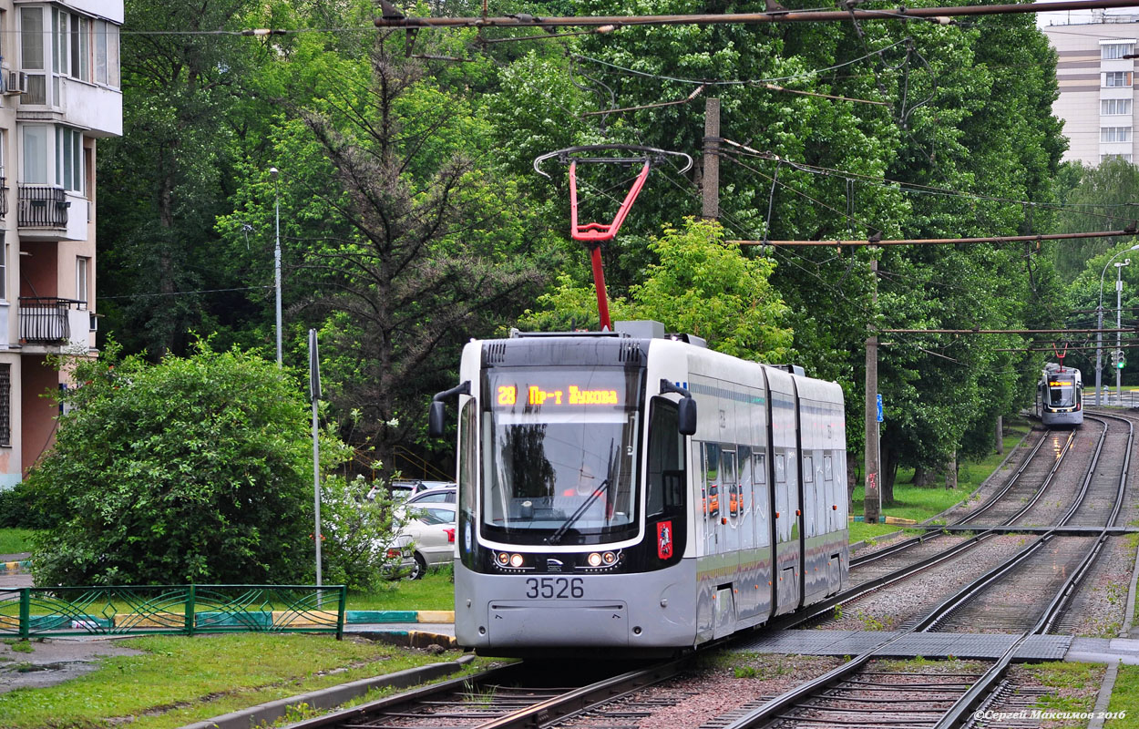 Москва, 71-414 (Pesa Fokstrot) № 3526