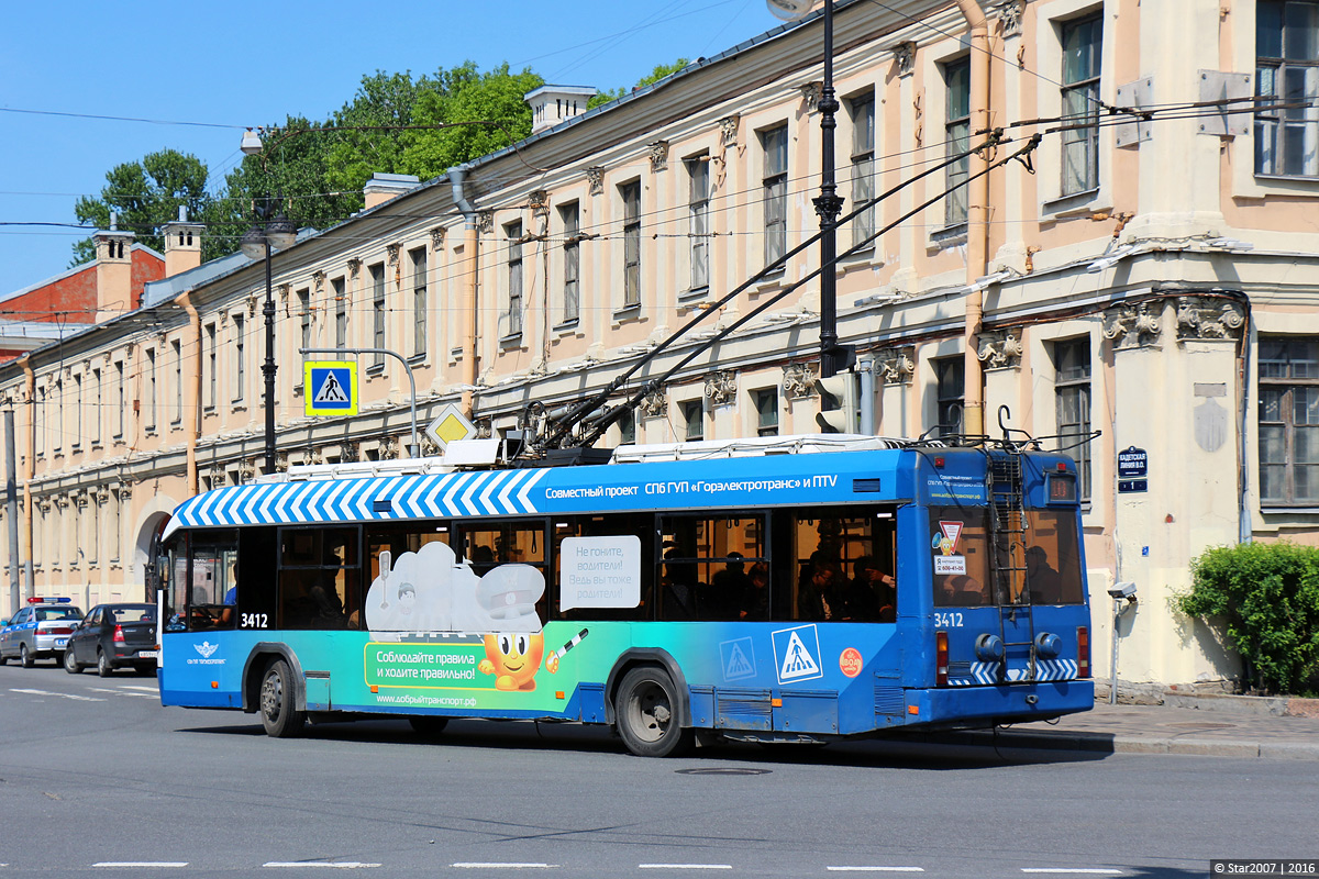 Санкт-Петербург, БКМ 321 № 3412